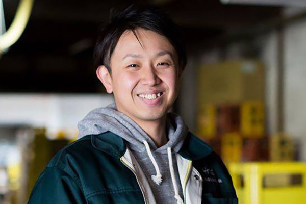 数馬酒造株式会社 五代目蔵元 代表取締役 数馬 嘉一郎氏 数馬酒造株式会社 五代目蔵元 代表取締役 数馬 嘉一郎氏