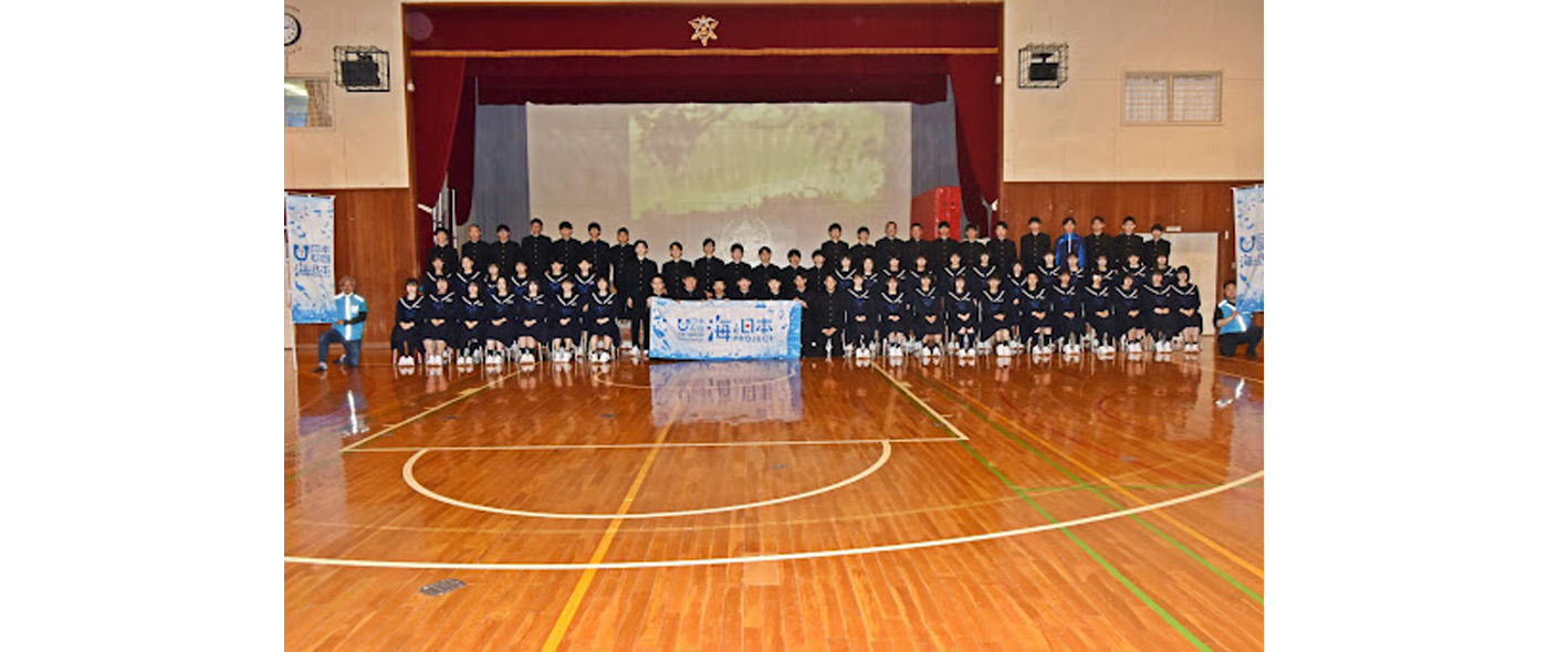 江差高校 地域学×かもめ島マリンピング 江差高校 地域学×かもめ島マリンピング