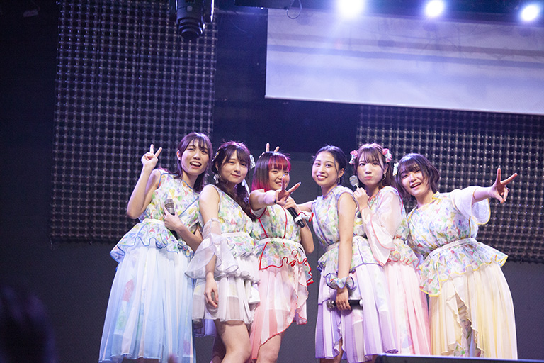 2時間のライブを終えて 2時間のライブを終えて