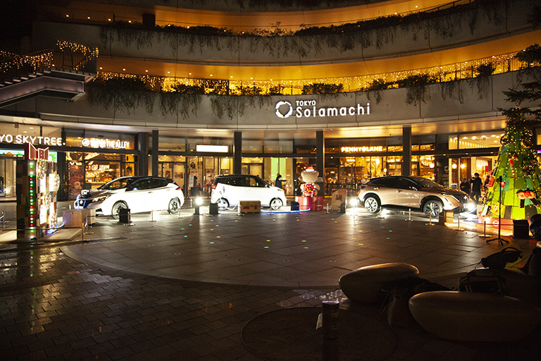 廃材を使ったイルミネーション 廃材を使ったイルミネーション