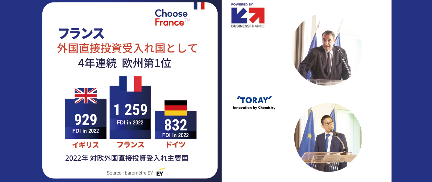 フランス貿易投資庁-ビジネスフランス サステナビリティ経営を促進 【前編】東レによるプラスチックリサイクル事業 フランス貿易投資庁-ビジネスフランス サステナビリティ経営を促進 【前編】東レによるプラスチックリサイクル事業