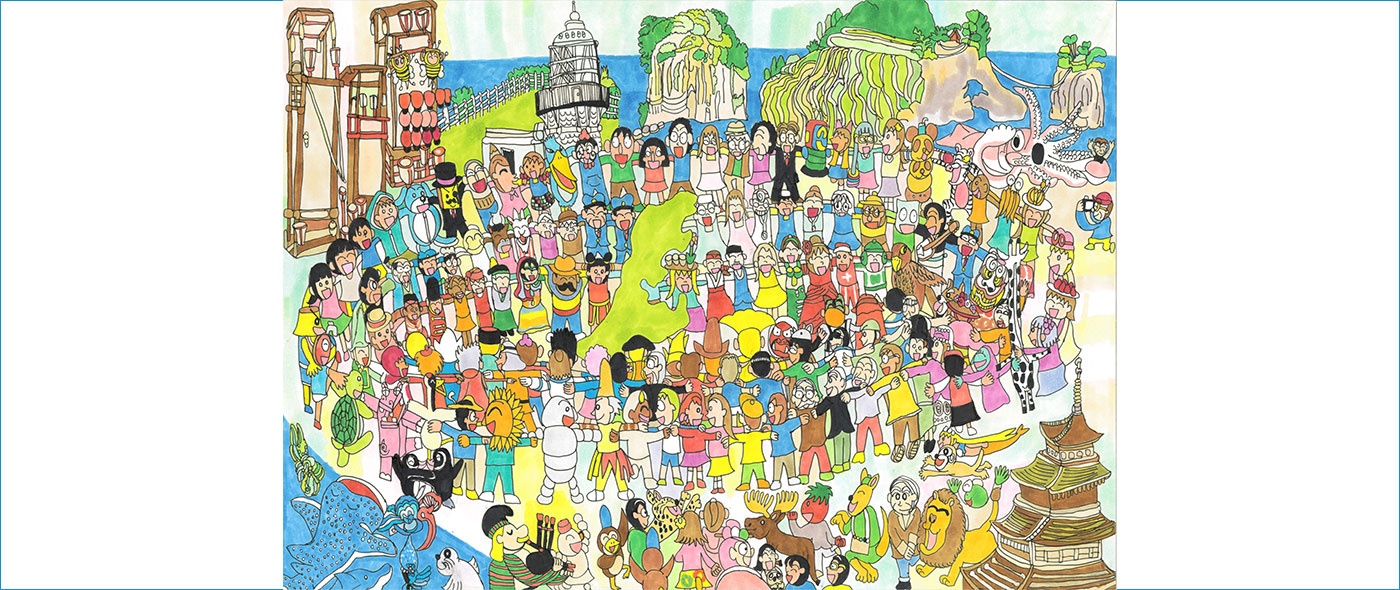 HAPPY SMILE ART in 三井ガーデンホテルズ HAPPY SMILE ART in 三井ガーデンホテルズ