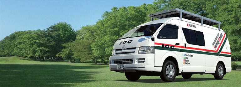 ソーラーパネル搭載のエレクトリシティコミューター電源車 ソーラーパネル搭載のエレクトリシティコミューター電源車