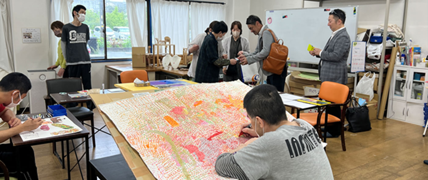 障がい者アートで心と生活に彩を 障がい者アートで心と生活に彩を