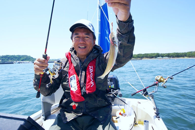 ダイワアングラー・船フィールドテスターの小野信昭氏 ダイワアングラー・船フィールドテスターの小野信昭氏