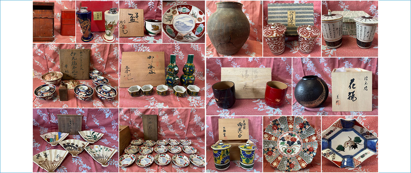 【能登半島地震】 解体家屋から救い出された“記憶”を、支援の力に。 能登半島地震にて解体をしなければいけなくなったお宅の被災者が 守ってきた骨董・美術品を通じた寄付型支援活動を開始 骨董・美術品を通じた寄付型支援活動を開始