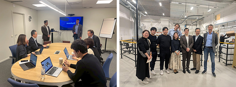 Samhall facility at Lunda Samhall facility at Lunda